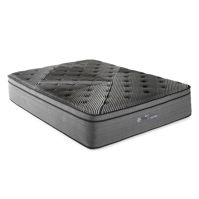 Pure Ice – 15 Twin Eurotop Ultra Plush Mattress – Black