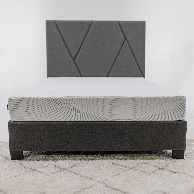Regen – 8 California King Size Cooling Copper Infused Memory Foam Mattress – White