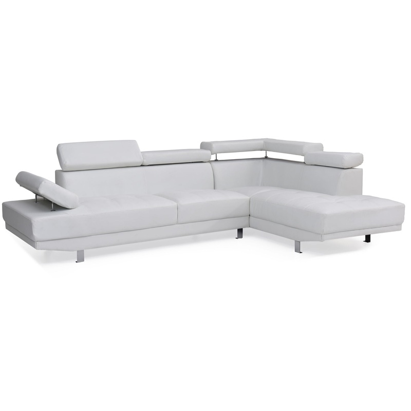 Riveredge – Sectional – White
