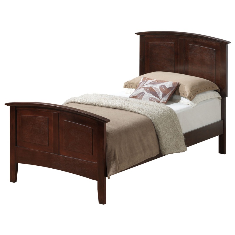 Twin Bed Elegant – Cappuccino