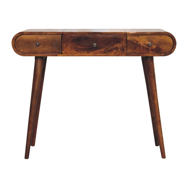 Mirror Dressing Table – Chestnut