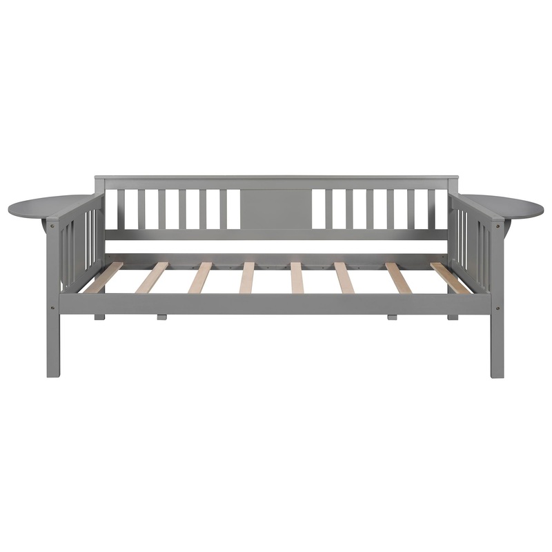 Twin Size Comfort Daybed, Slat Support – Gray