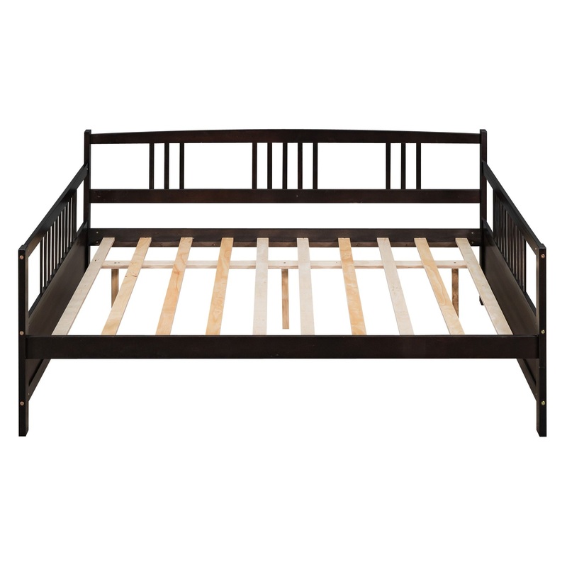 Full Size Daybed With Support Legs – Espresso