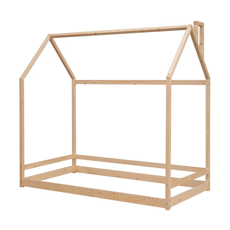 Twin Size Playhouse Bed – Natural