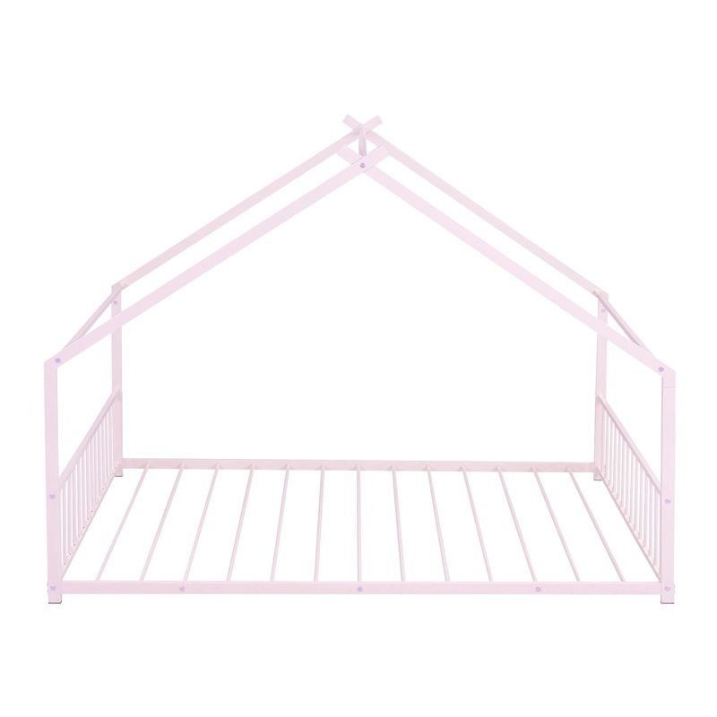 Full Size House Bed – Pink