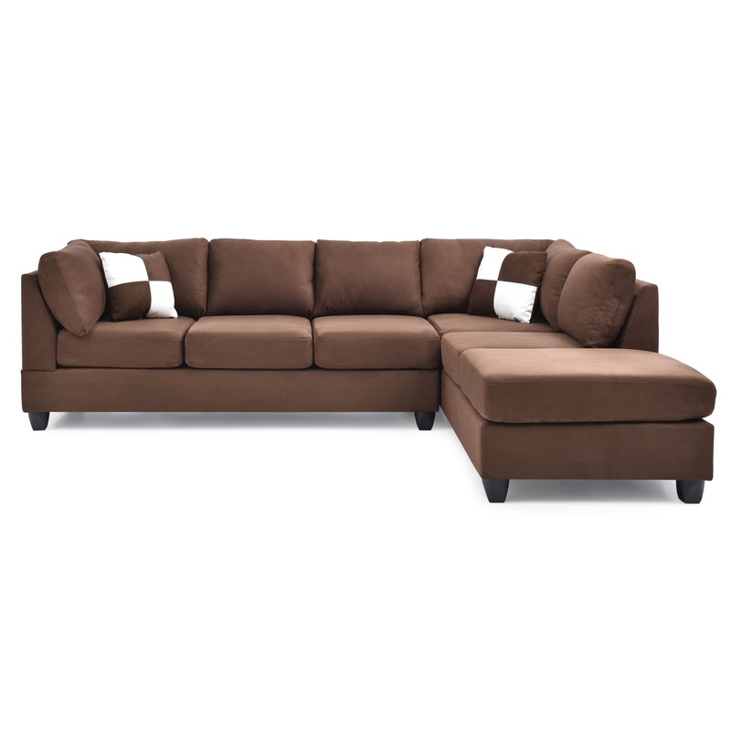 Malone – Sectional – Chocolate