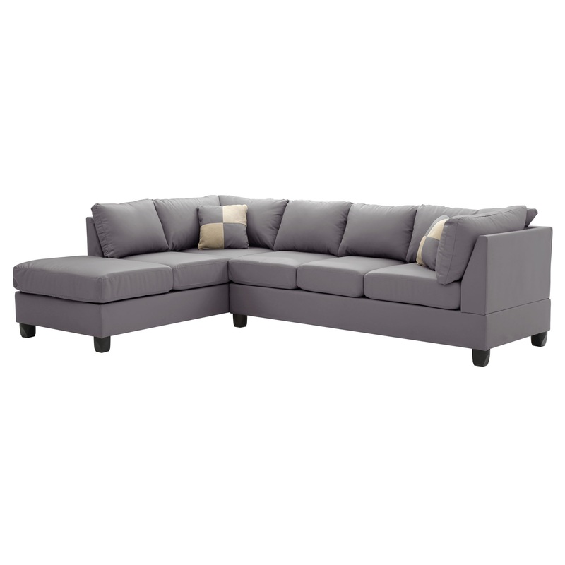 Malone – Sectional – Gray