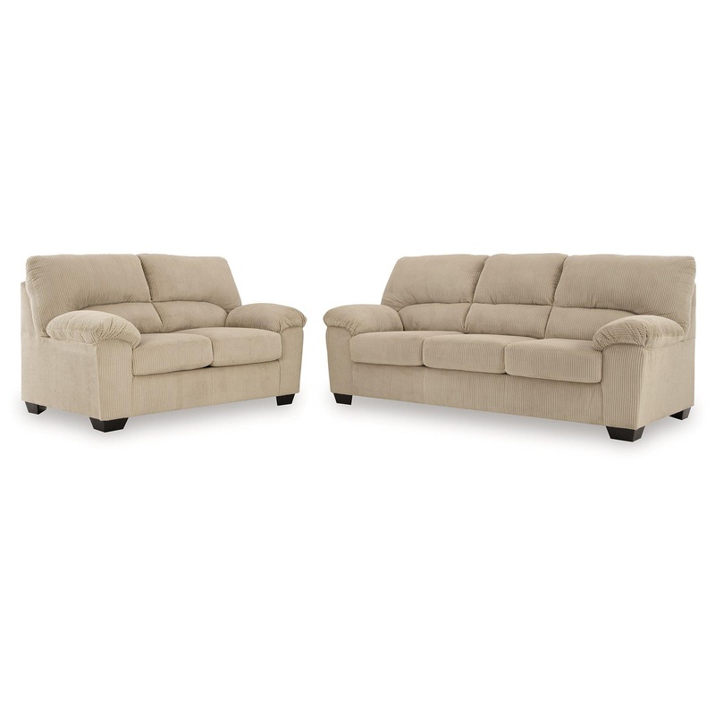 SimpleJoy Living Room Set|Sand|Navy|Onyx
