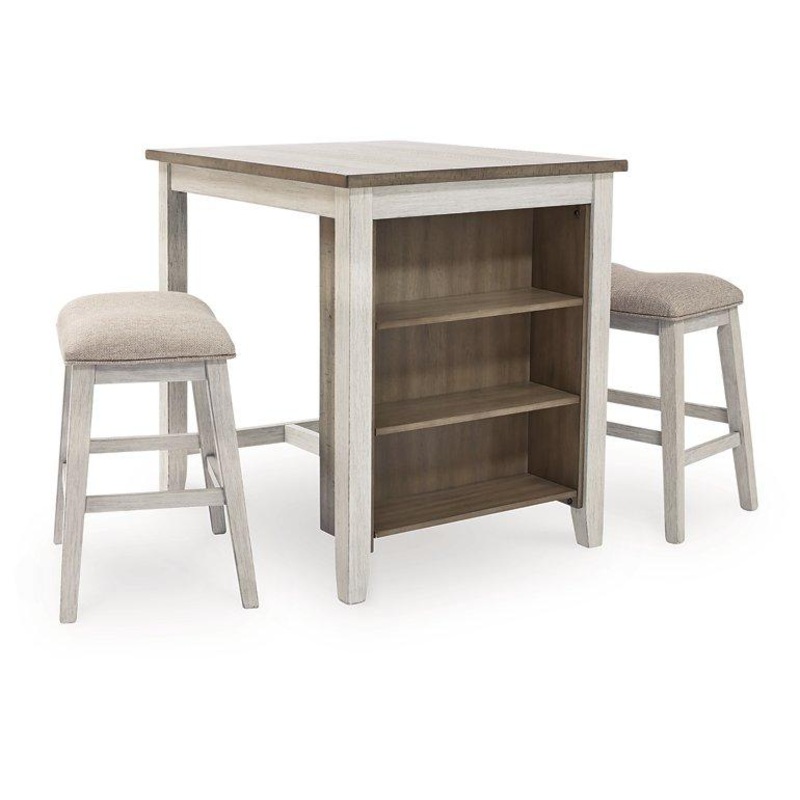 Skempton Counter Height Dining Table and Bar Stools (Set of 3)