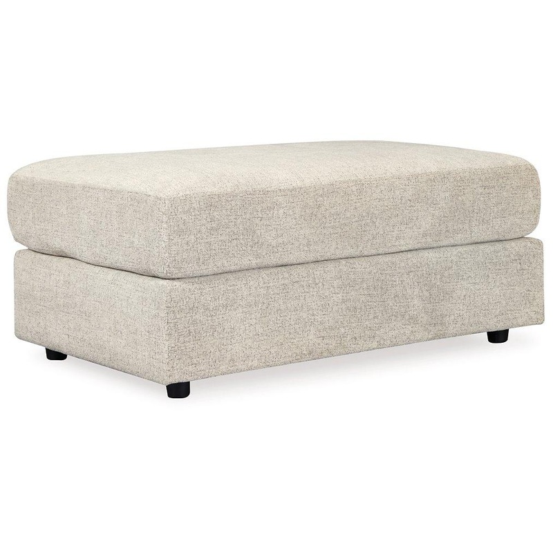 Soletren Oversized Ottoman|Stone|Ash
