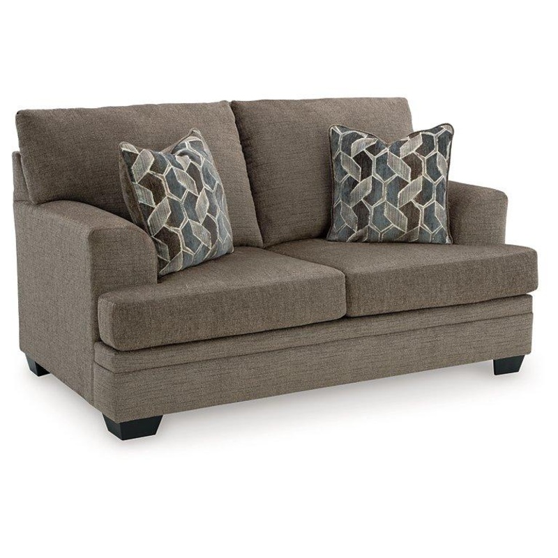 Stonemeade Loveseat|Nutmeg|Taupe