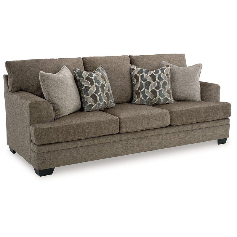 Stonemeade Sofa|Nutmeg|Taupe