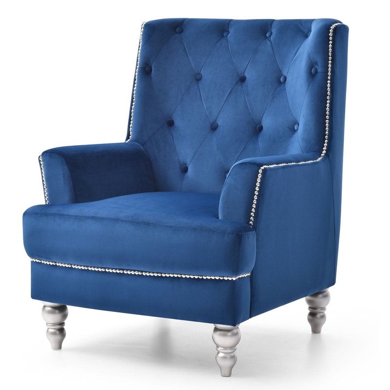 Traditional Chair – Navy Blue