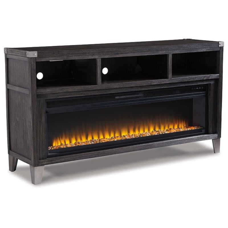 Todoe 65 TV Stand with Electric Fireplace