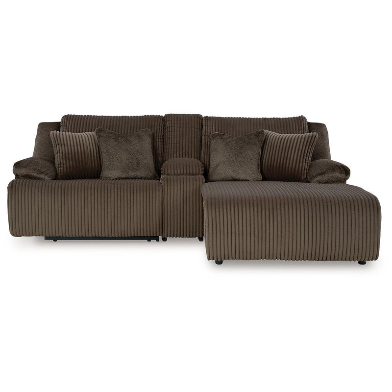 Top Tier Reclining Sectional Sofa with Chaise