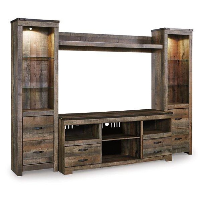 Trinell 4-Piece Entertainment Center
