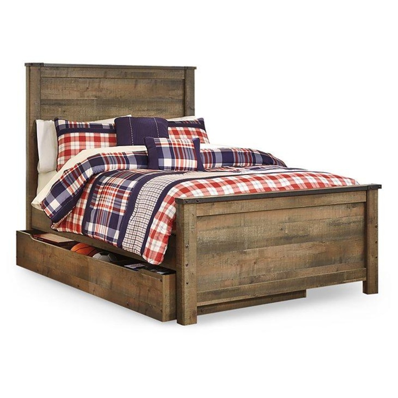 Trinell Bed with 1 Large Storage Drawer