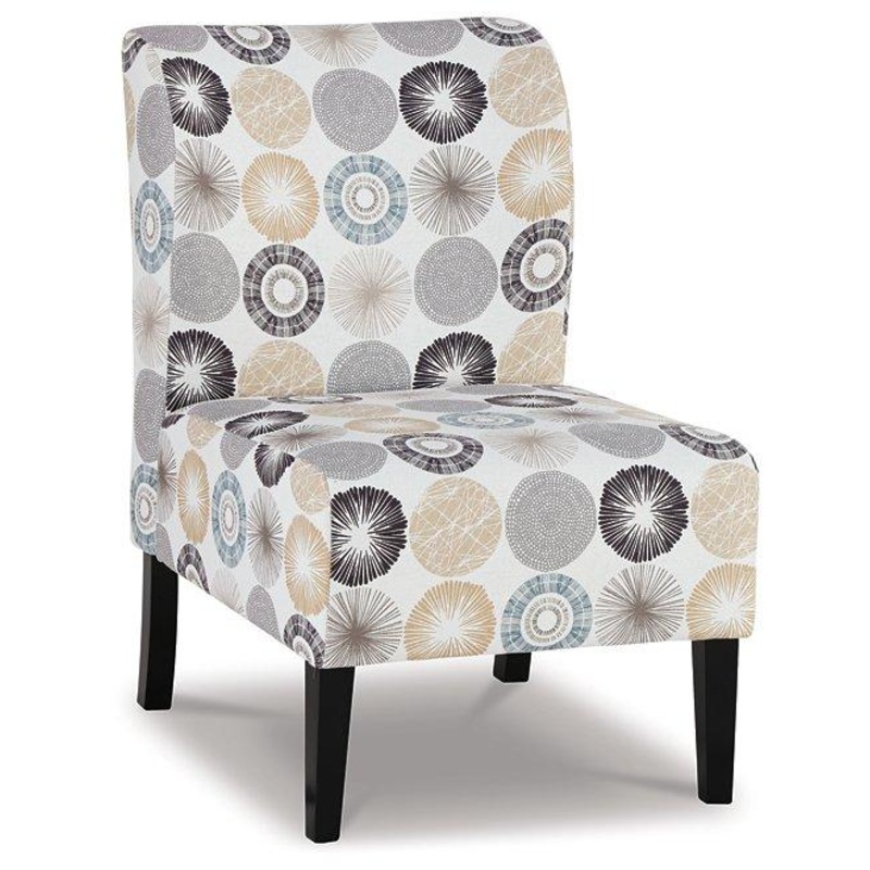 Triptis Accent Chair|Gray/Tan|Multi