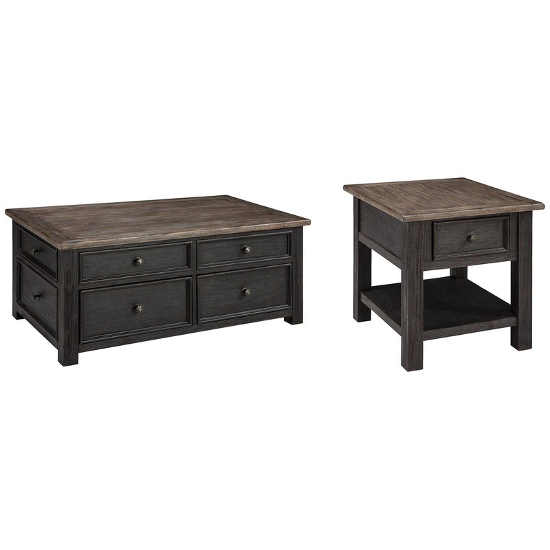 Tyler Creek Table Set|Cocktail Table Lift/End Table|Cocktail Table Lift/End Table Chair Side|Option 1|Option 2