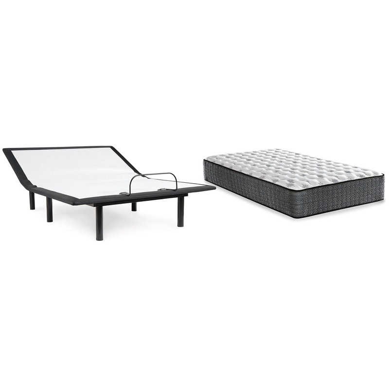 Ultra Luxury Firm Tight Top with Memory Foam Mattress and Base Set