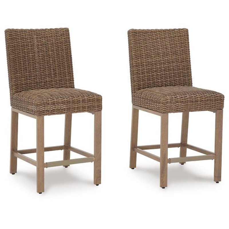 Walton Bridge Outdoor Bar Stool (Set of 2)