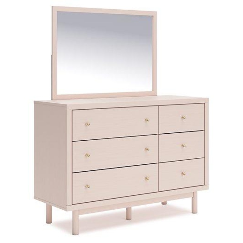 Wistenpine Dresser and Mirror