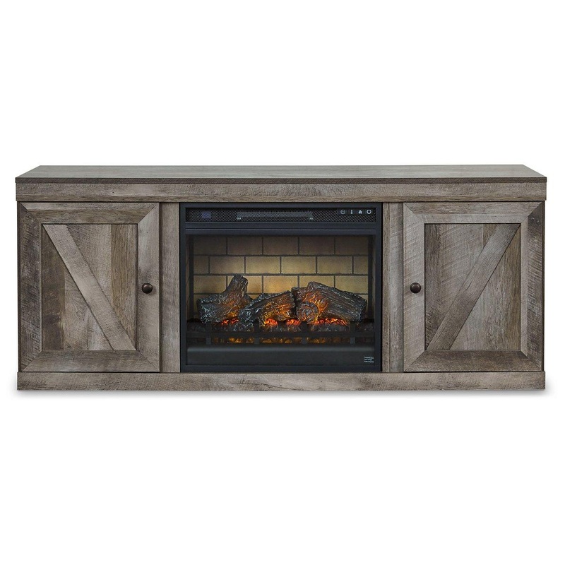 Wynnlow TV Stand with Electric Fireplace