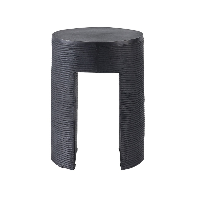 Curated – Carr Side Table – Black
