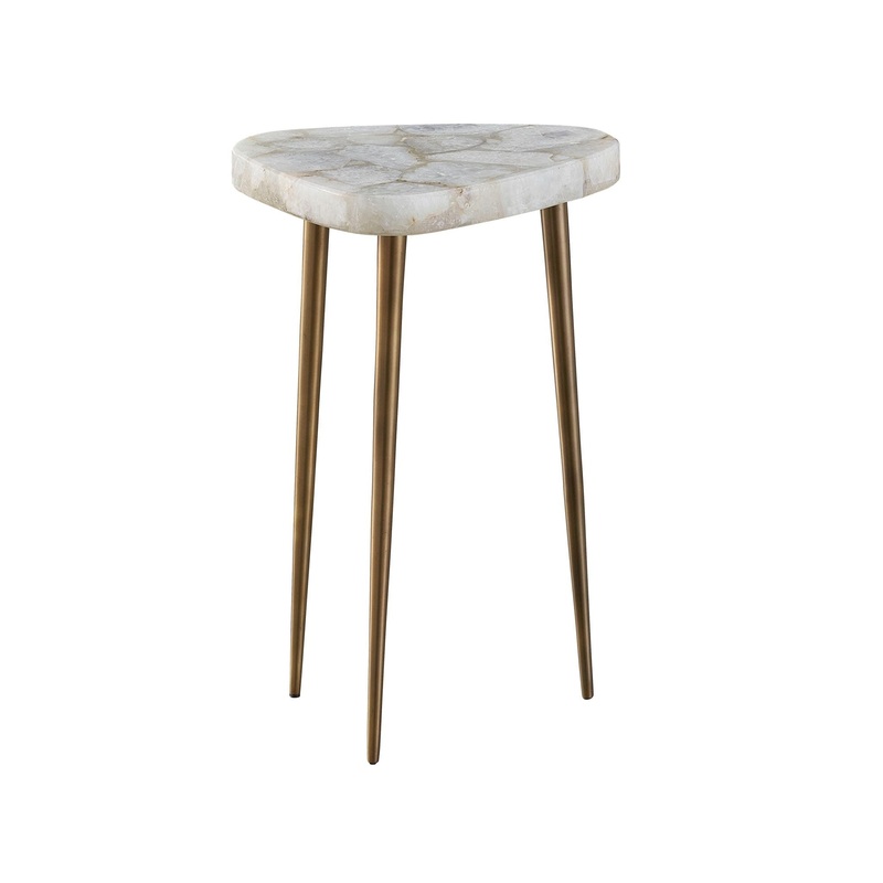 Erinn V x Universal – Fino Tall Side Table – White