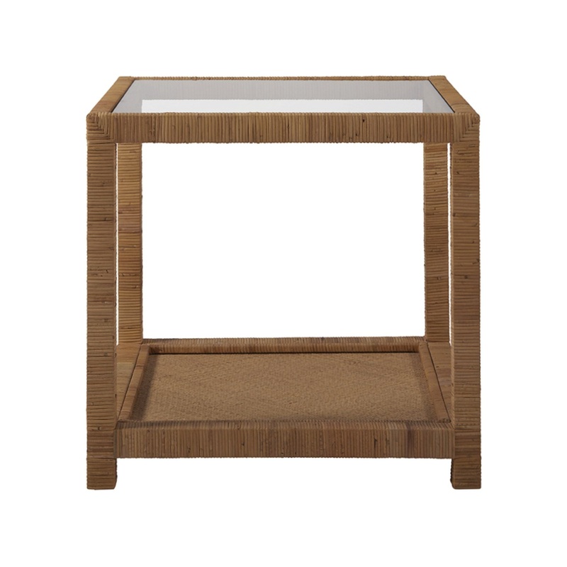 Escape – Long Key End Table – Dark Brown