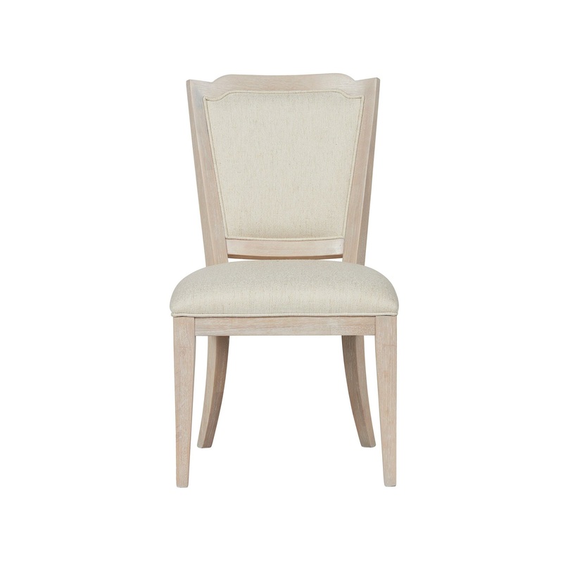 Getaway – Upholstered Back Side Chair – Beige