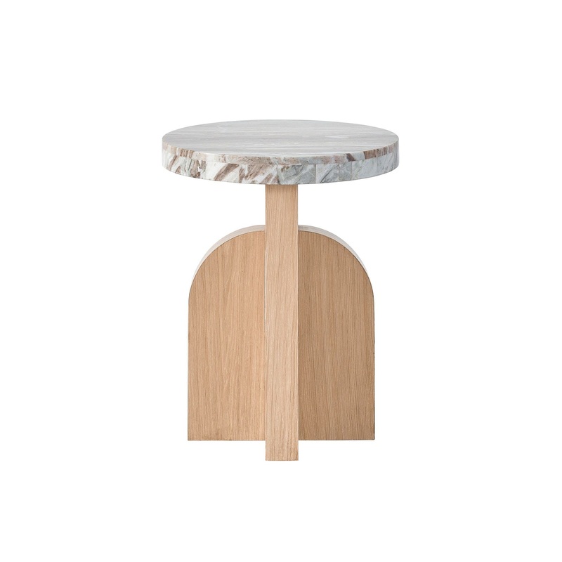 Nomad – Riverine Accent Table – Light Brown