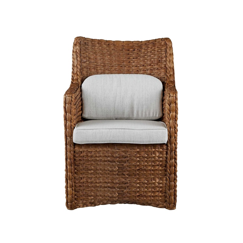Weekender Coastal Living Home – Montego Arm Chair – Dark Brown
