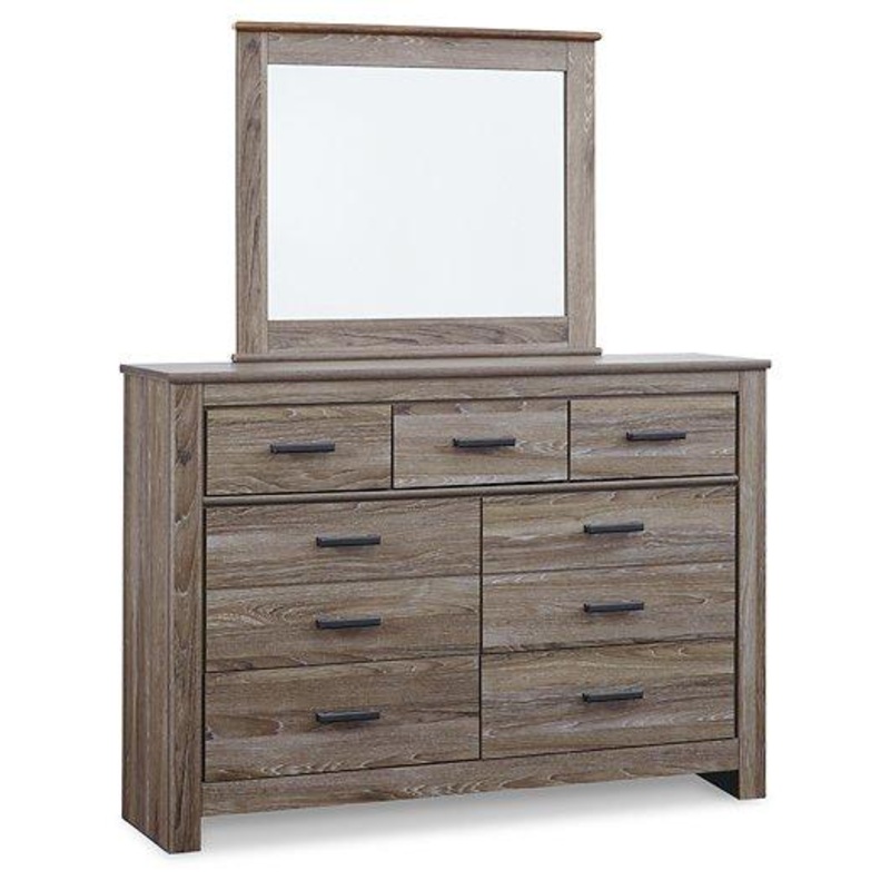 Zelen Dresser and Mirror