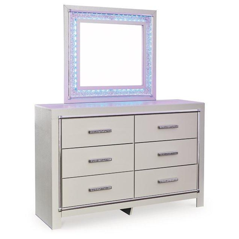 Zyniden Dresser and Mirror