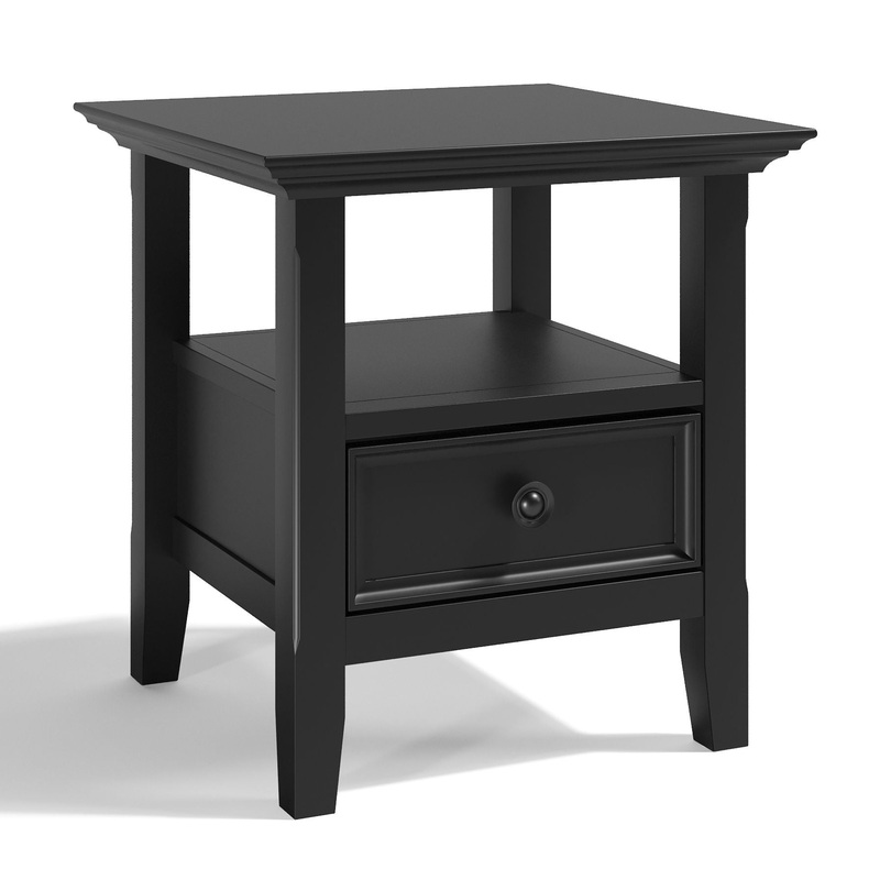 Amherst – End Table – Black