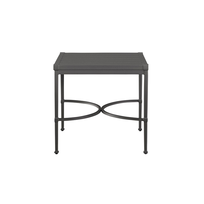 Coastal Living Outdoor – Seneca End Table – Dark Gray