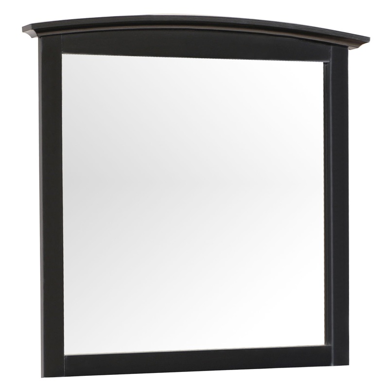 Elegant Wall Mirror – Black
