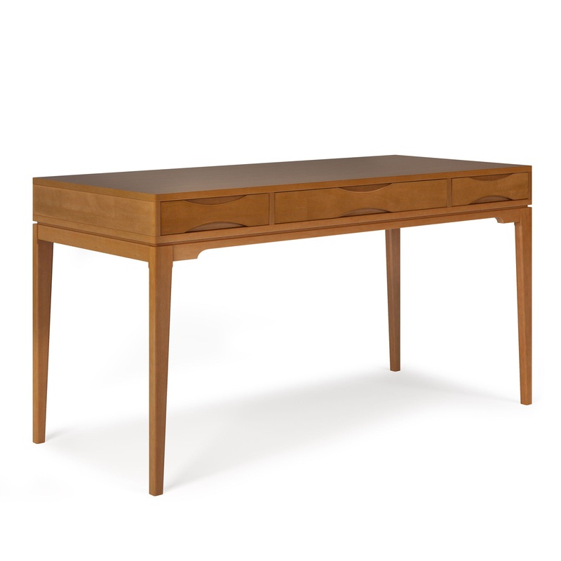 Harper – Desk – Light Golden Brown