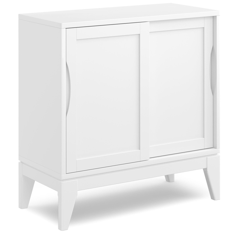 Harper – Low Storage Cabinet – White