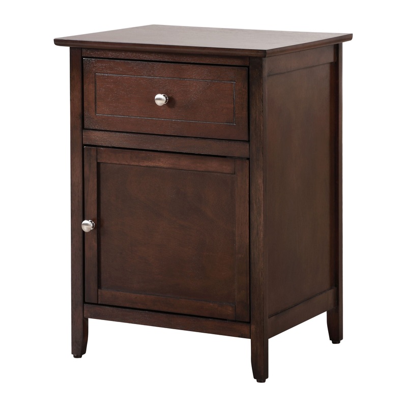 Izzy – Nightstand For Modern Spaces – Cappuccino