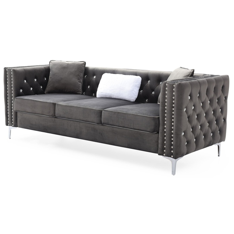 Paige – Sofa – Gray