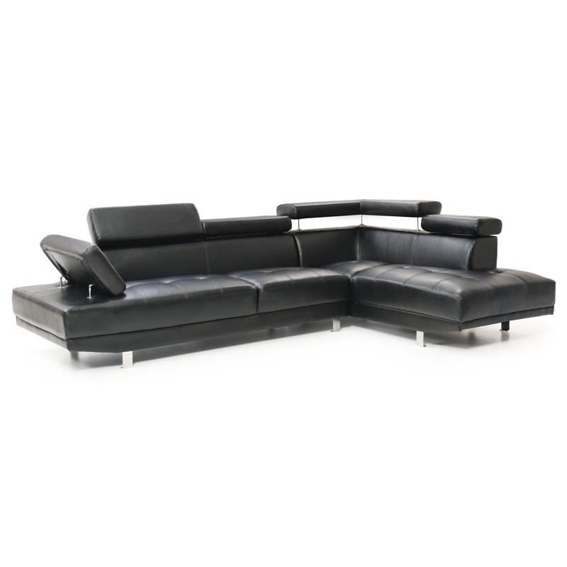 Riveredge – Sectional – Black