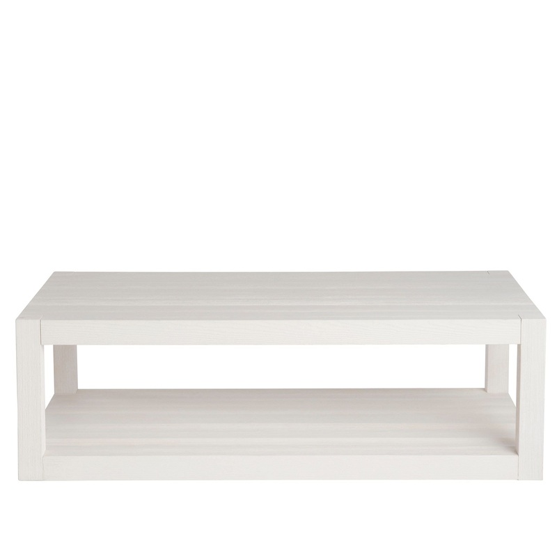 Weekender Coastal Living Home – Hermosa Cocktail Table – White