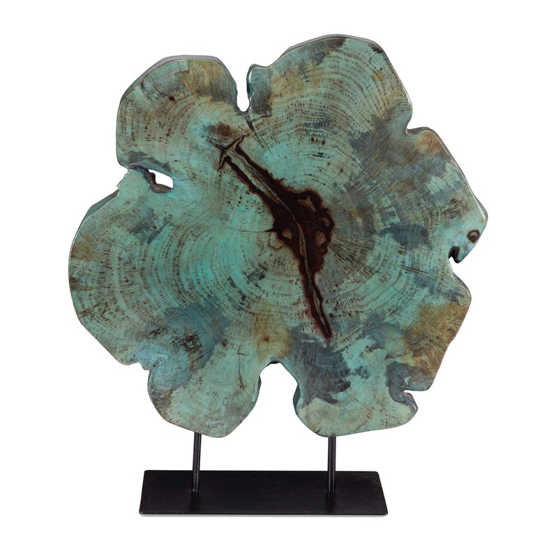 Bahati Wood – Sculpture – Blue