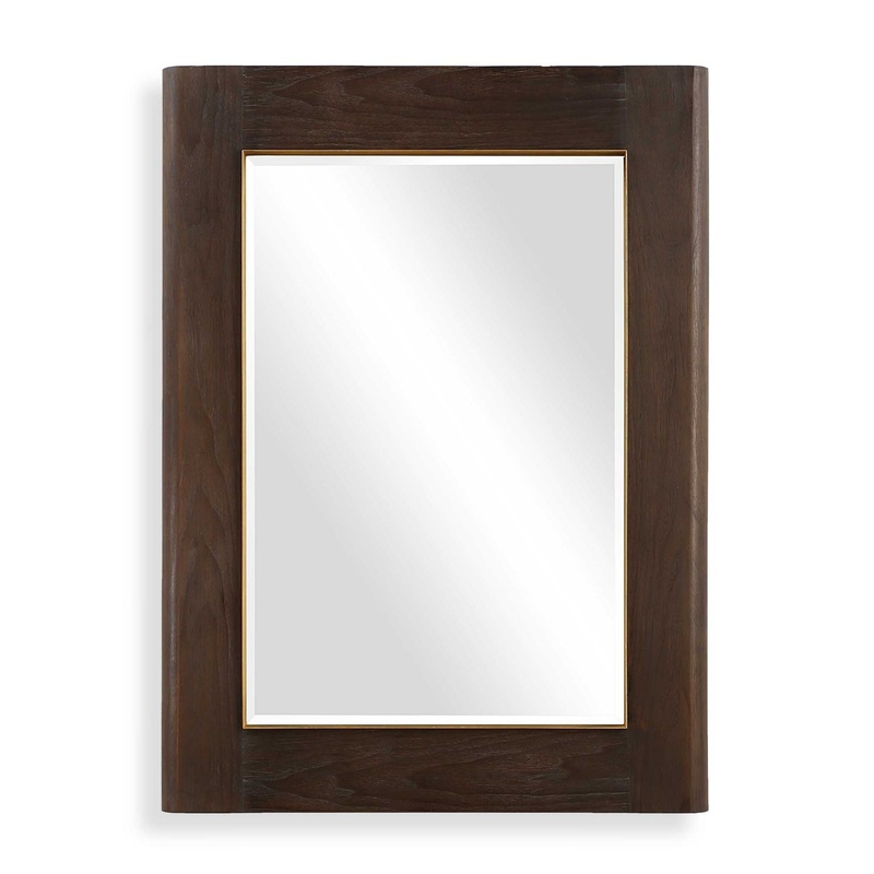 Catron – Mirror – Aged Walnut