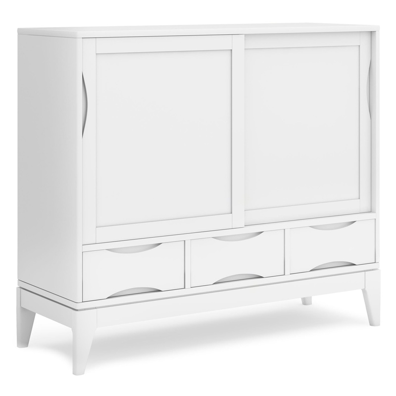Harper – Medium Storage Cabinet – White