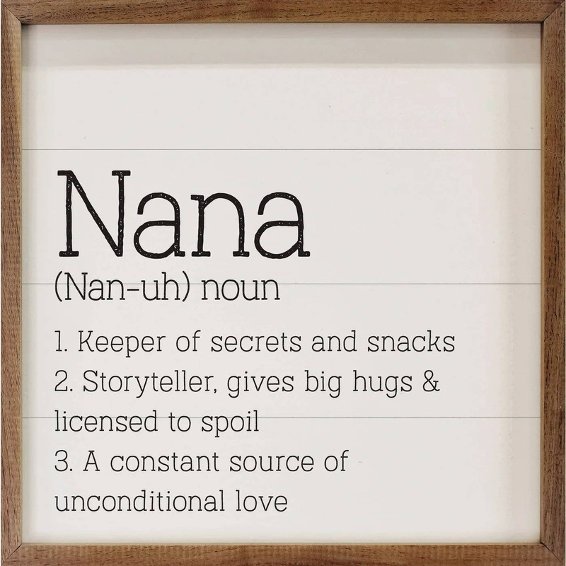Nana Definition White|4 x 4 x 1