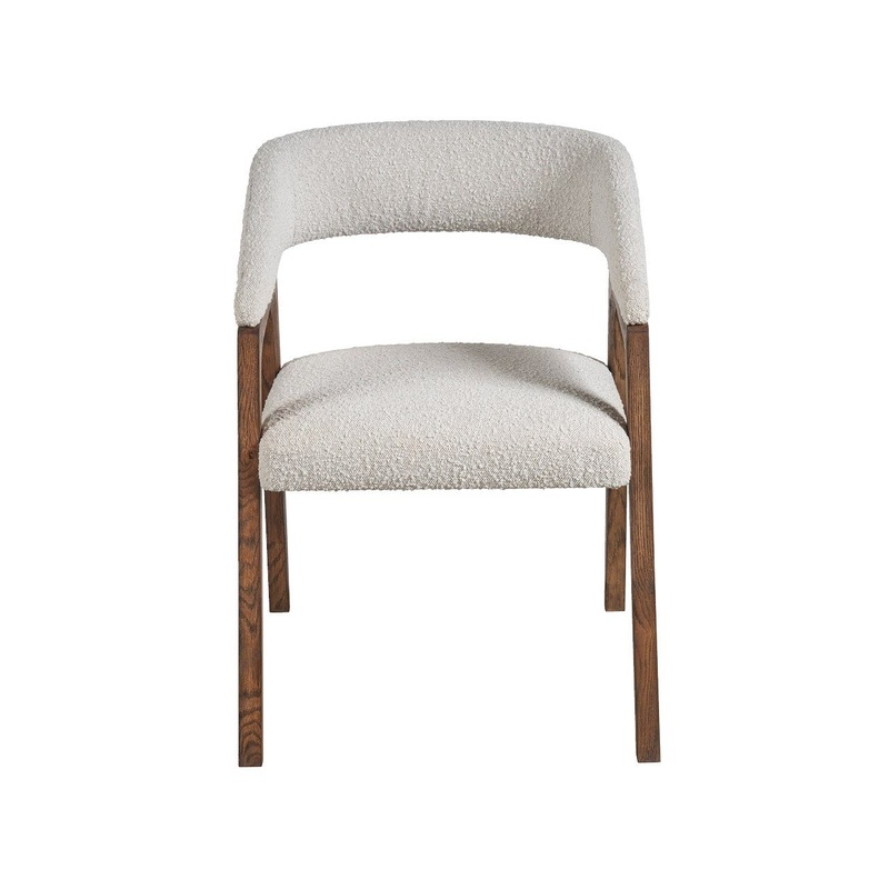New Modern – Barrel Back Dining Chair – White
