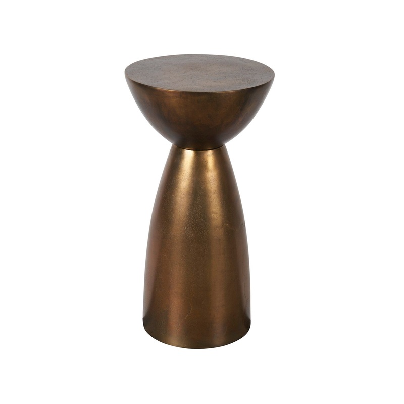 New Modern – Elemental Side Table – Bronze